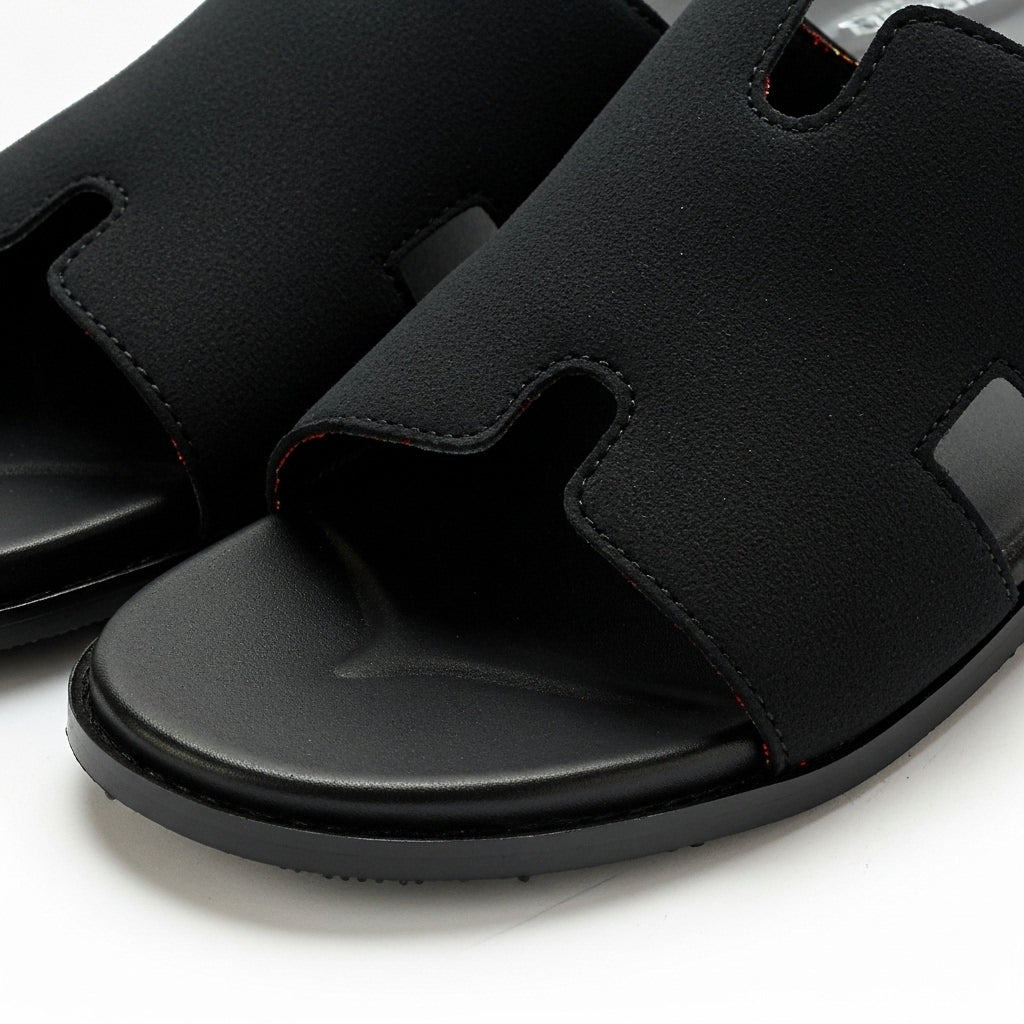 Hermes Chypre Matte Calfskin Sandals