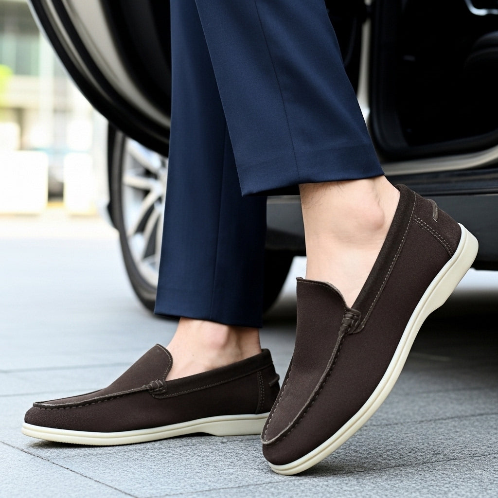 LP Brown Suede Sneakers