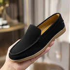 LP Summer Walk Loafers in Black Suede