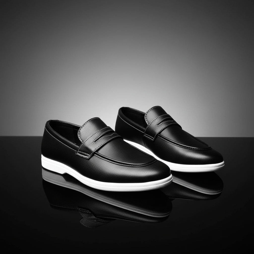 Men’s Sleek Formal Hybrid Loafer | Hand-Stitched Artisan Detail – Versatile Daily Wear Comfort